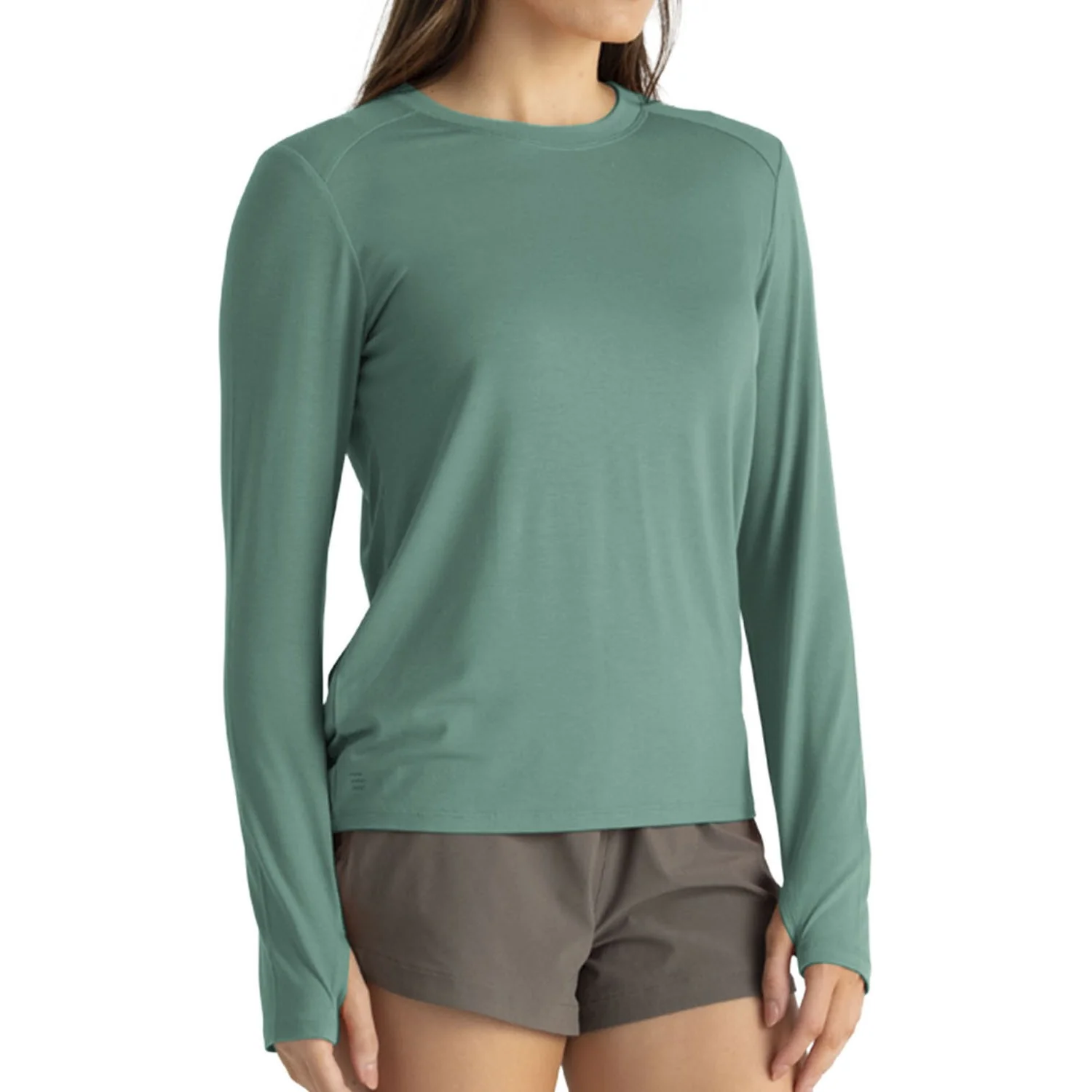 Free Fly - Womens Bamboo Shade Long Sleeve Ii T-Shirt - Image 7