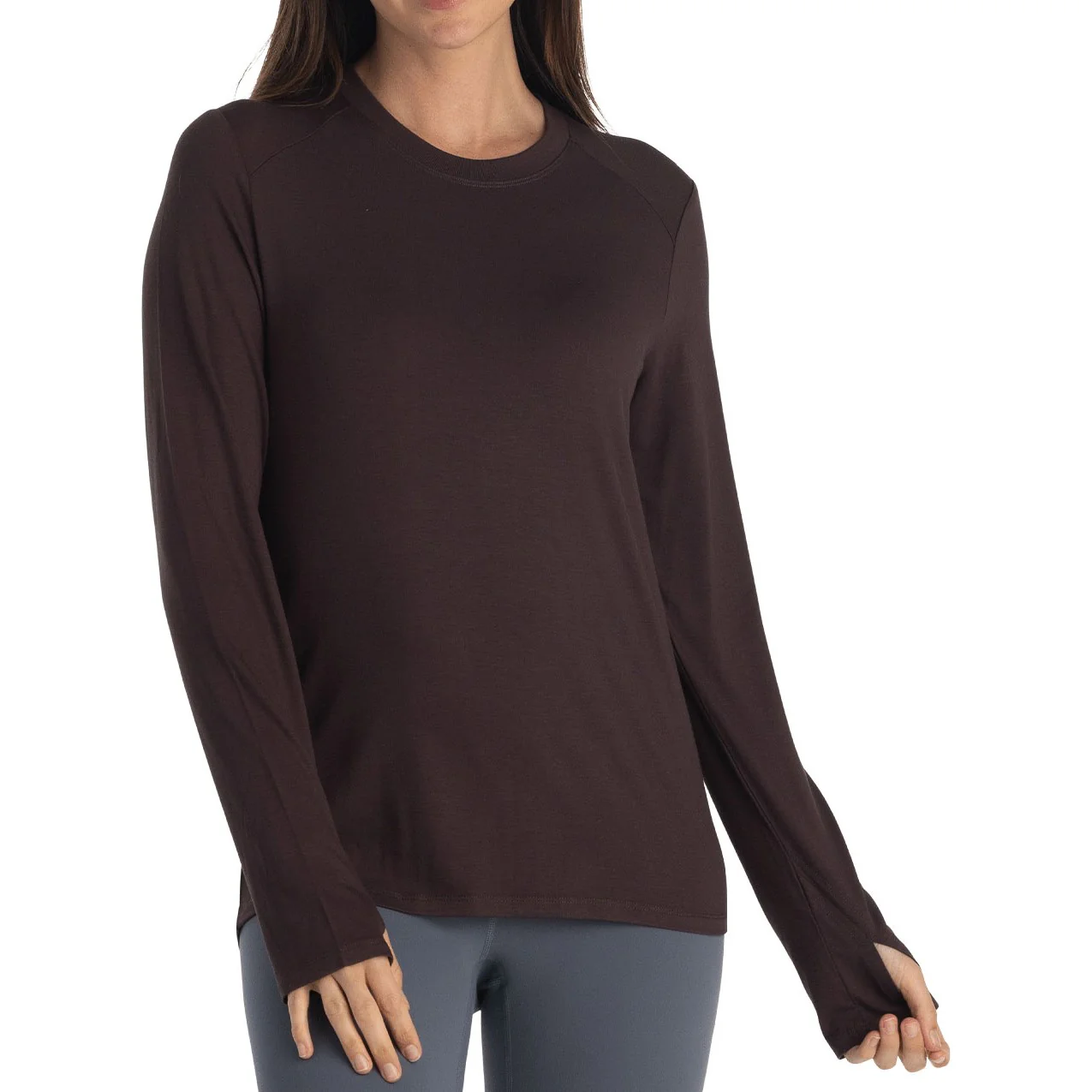 Free Fly - Womens Bamboo Shade Long Sleeve Ii T-Shirt - Image 9