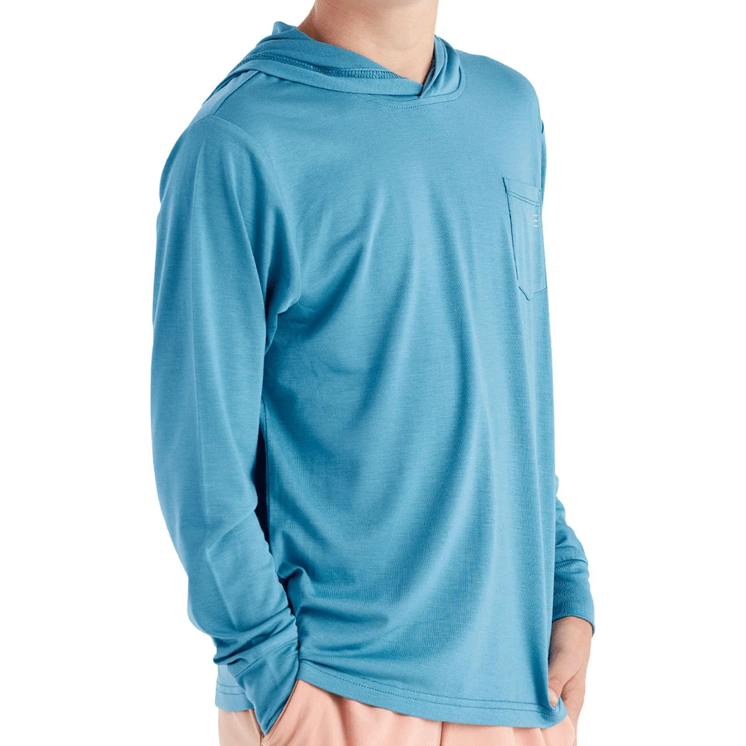 Free Fly - Youth Bamboo Shade Hoodie - Image 4