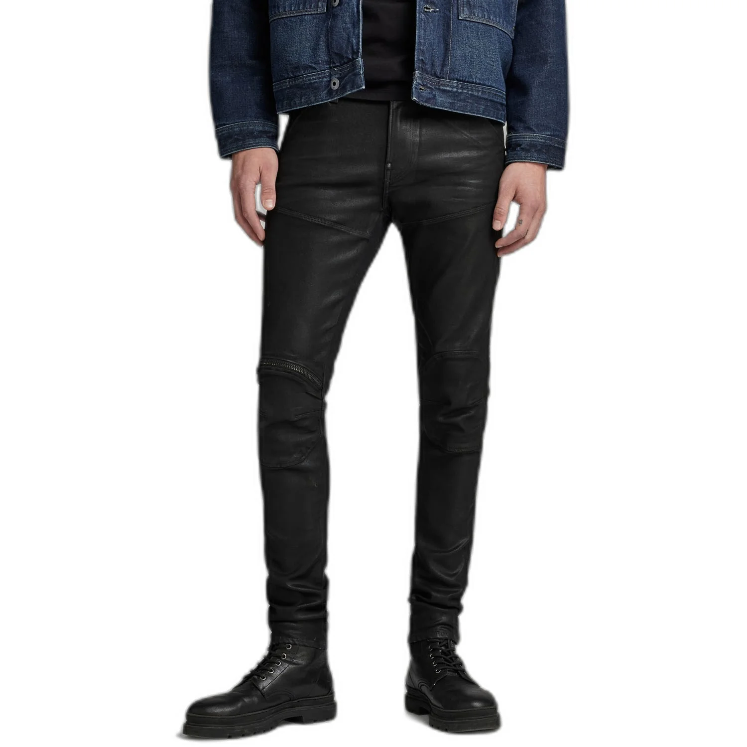G-Star Raw - Mens 5620 3D Zip Knee Skinny Jeans - Image 2