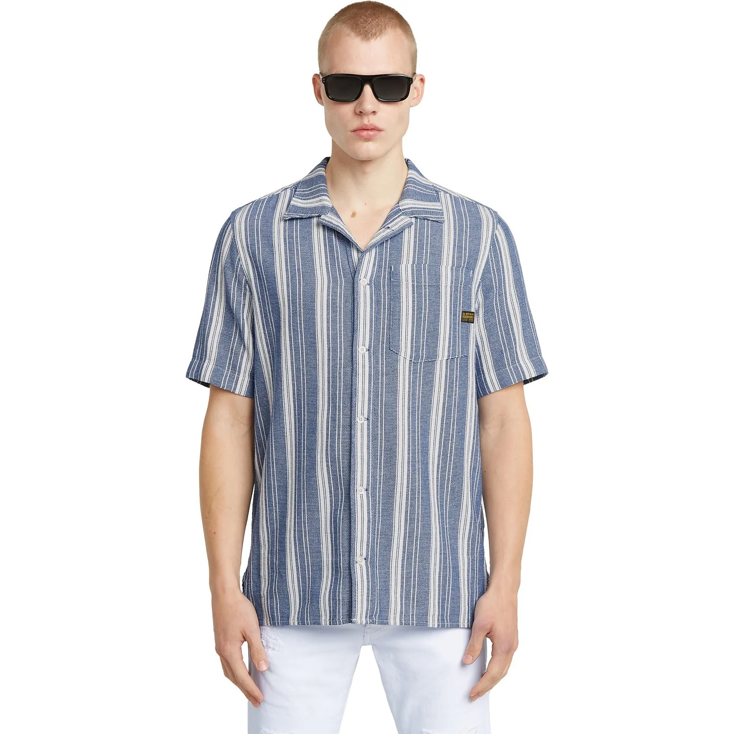 G-Star Raw - Mens One Pocket Regular Short Sleeve Shirt - Image 3