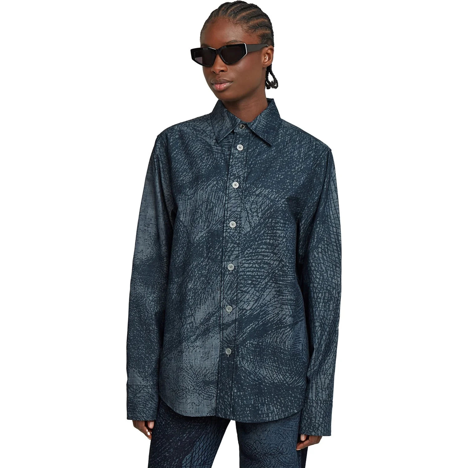 G-Star Raw - Mens Regular Denim Shirt Long Sleeve - Image 2
