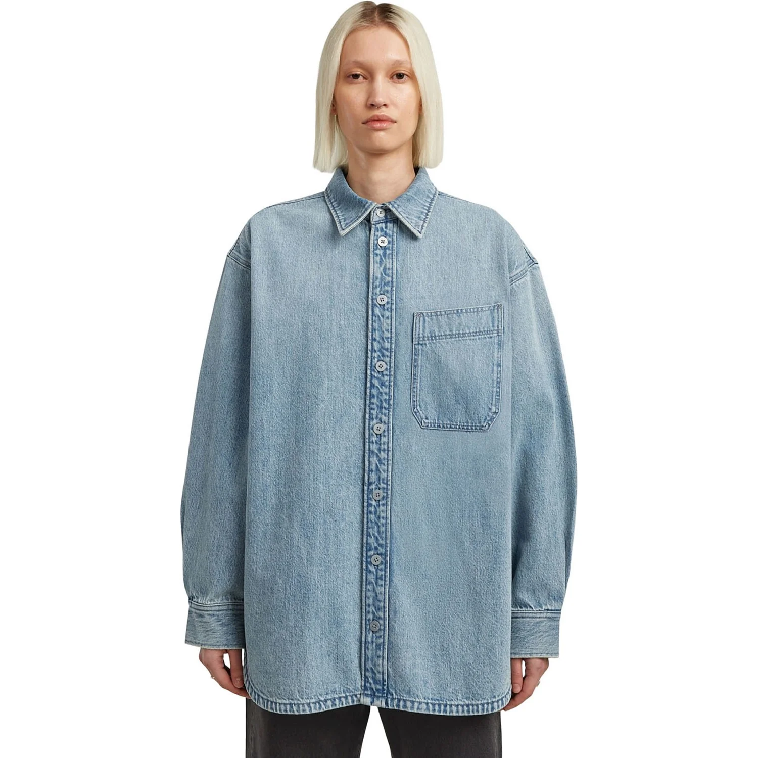 G-Star - Womens Maxi 1 Pocket Overshirt