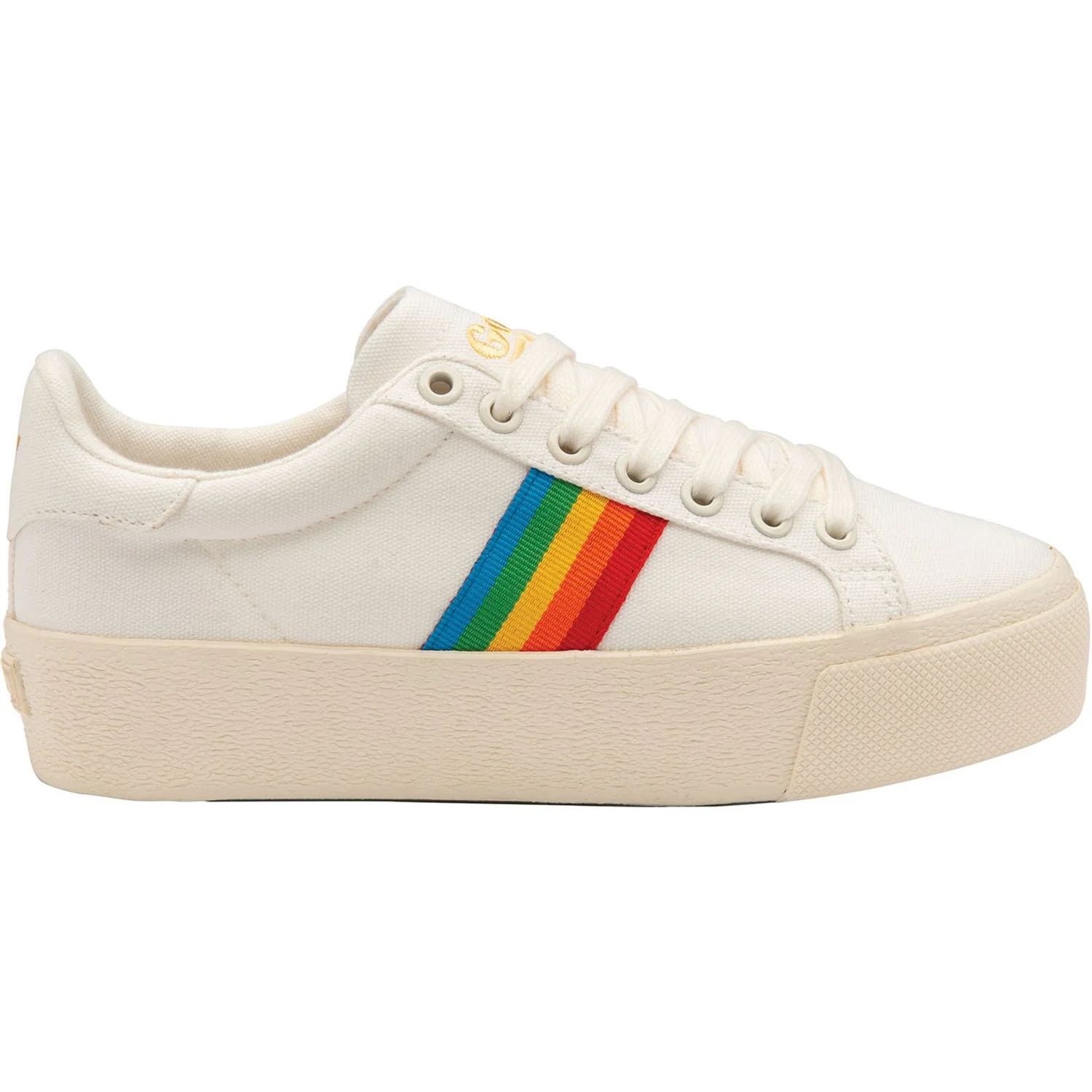 Gola - Womens Orchid Platform Rainbow Sneakers - Image 2
