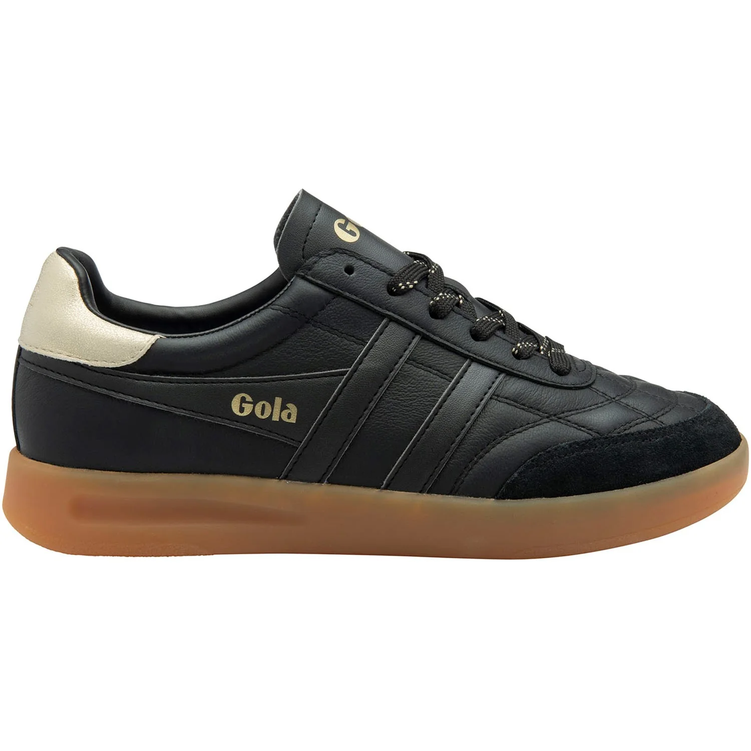 Gola - Womens Stadia Leather Sneakers - Image 4