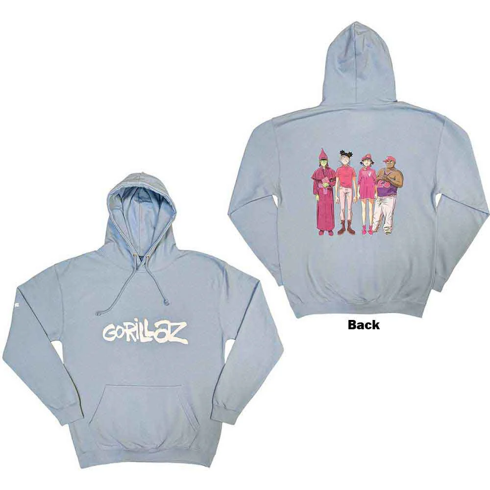 Gorillaz - Unisex Cracker Island Pullover Hoodie - Image 2