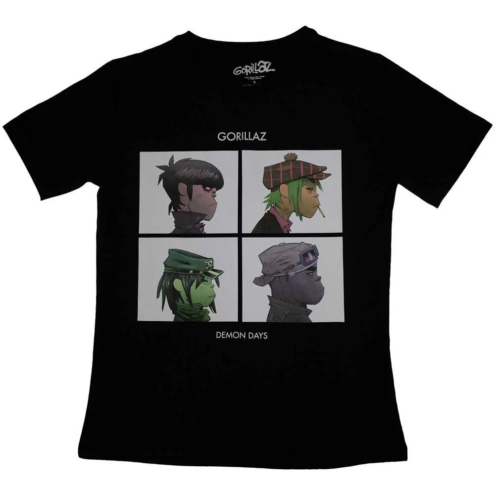 Gorillaz - Womens Demon Days T-Shirt - Image 2