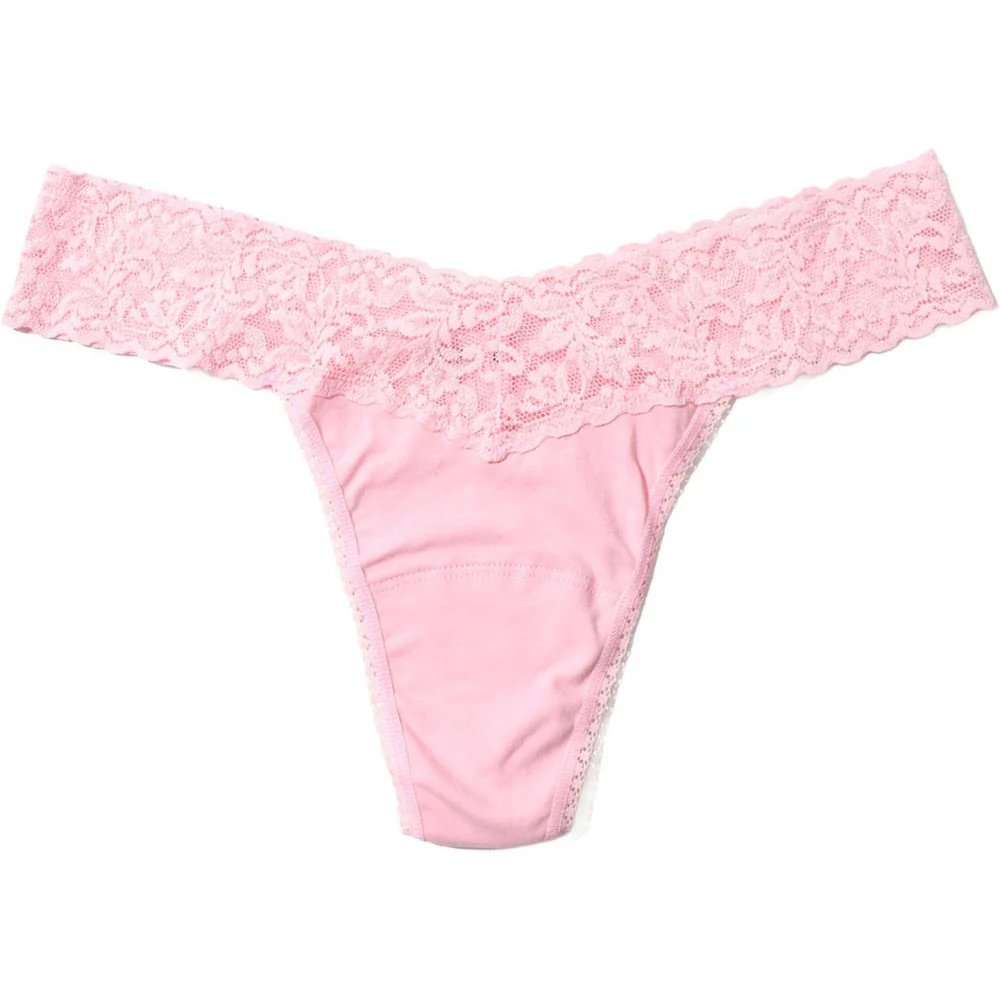 Hanky Panky - Womens Cotton Low Rise Thong - Image 2