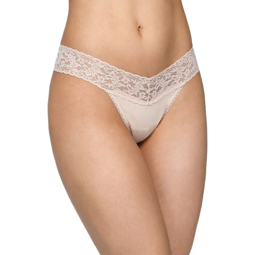 Hanky Panky - Womens Cotton Low Rise Thong - Image 3