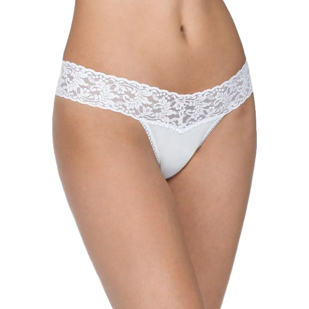 Hanky Panky - Womens Cotton Low Rise Thong - Image 8