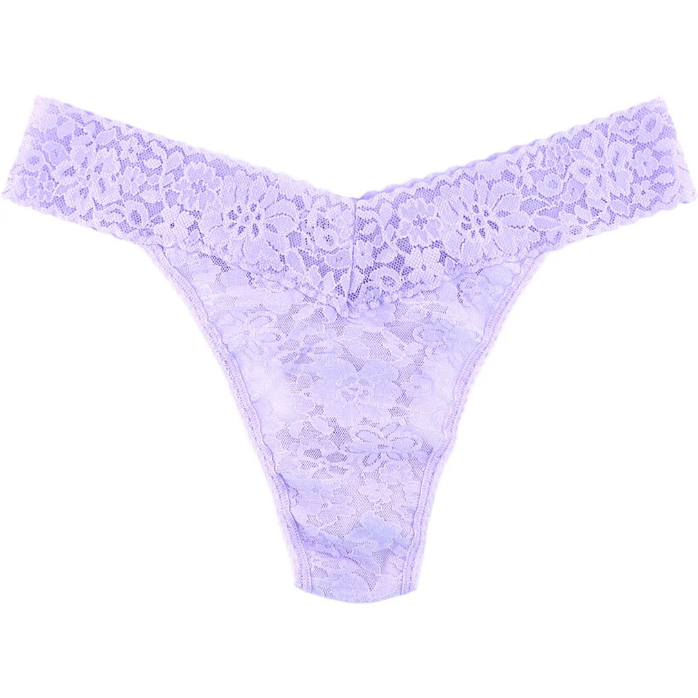 Hanky Panky - Womens Daily Lace Original Rise Thong - Image 3