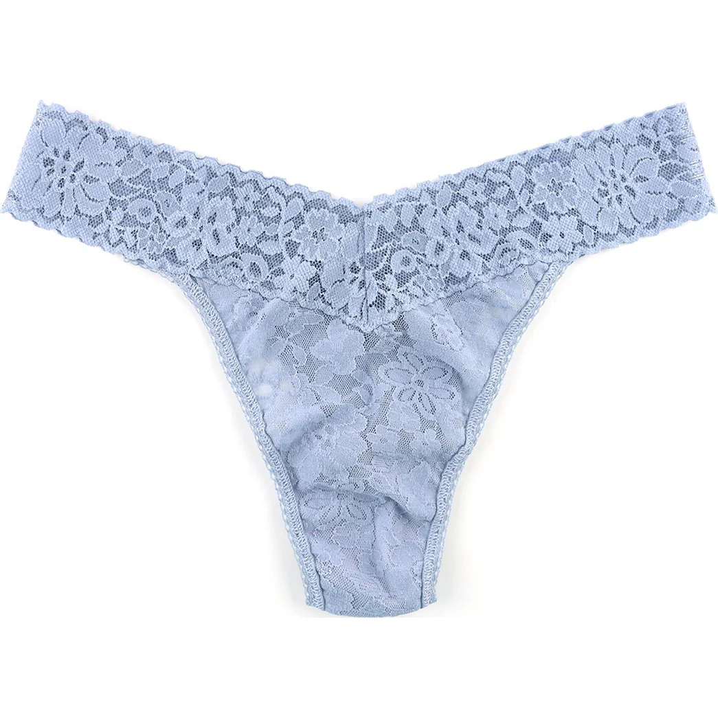 Hanky Panky - Womens Daily Lace Original Rise Thong - Image 4