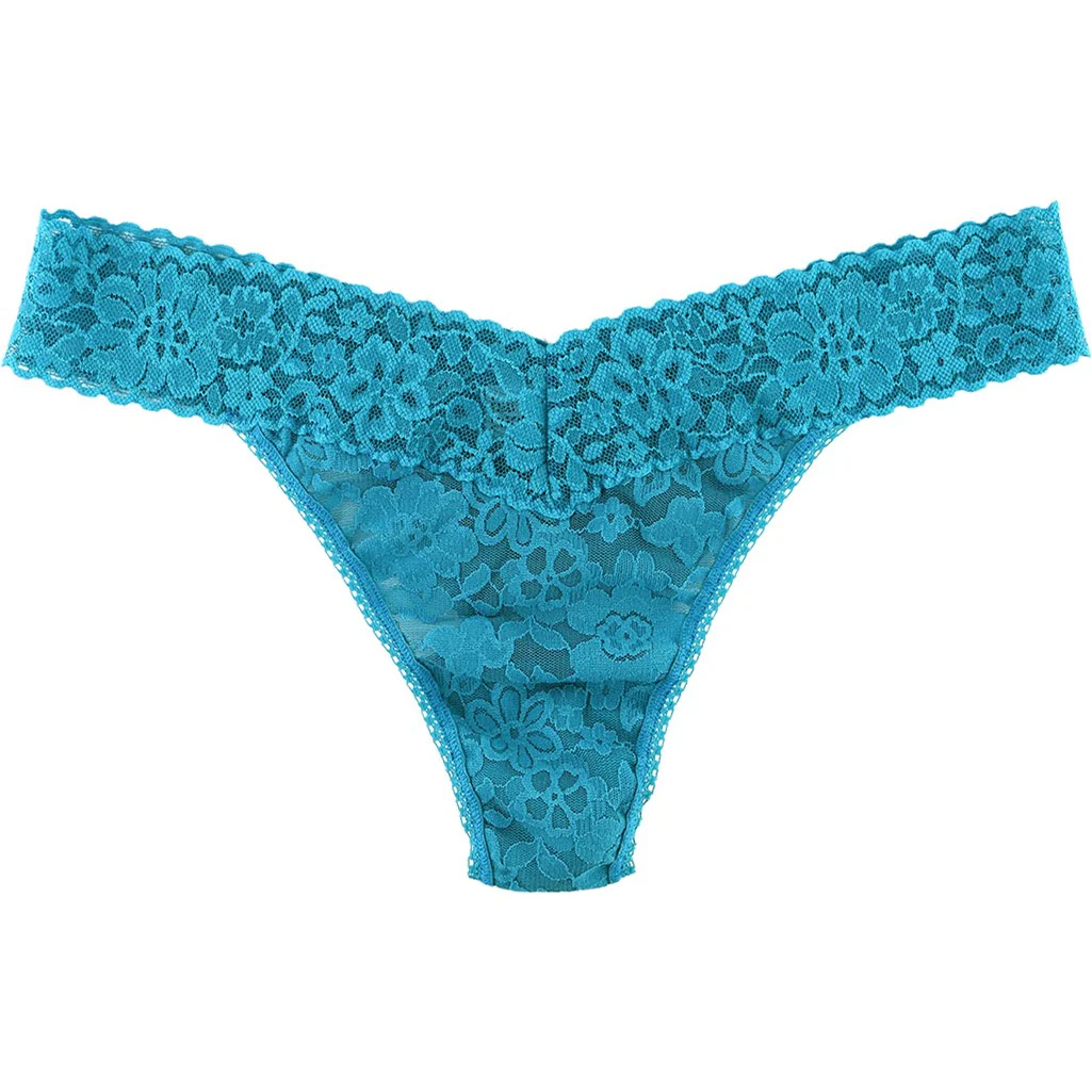 Hanky Panky - Womens Daily Lace Original Rise Thong - Image 8