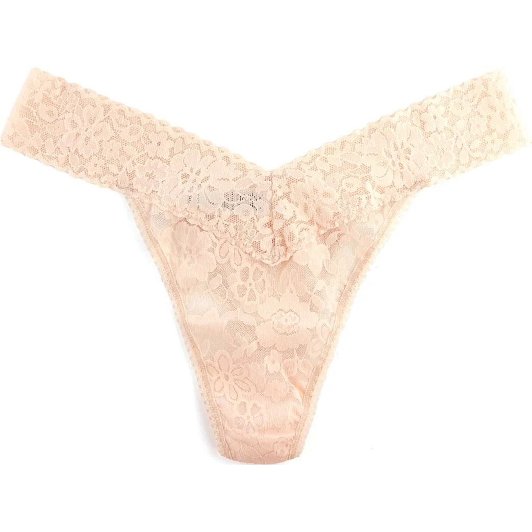 Hanky Panky - Womens Daily Lace Original Rise Thong - Image 9