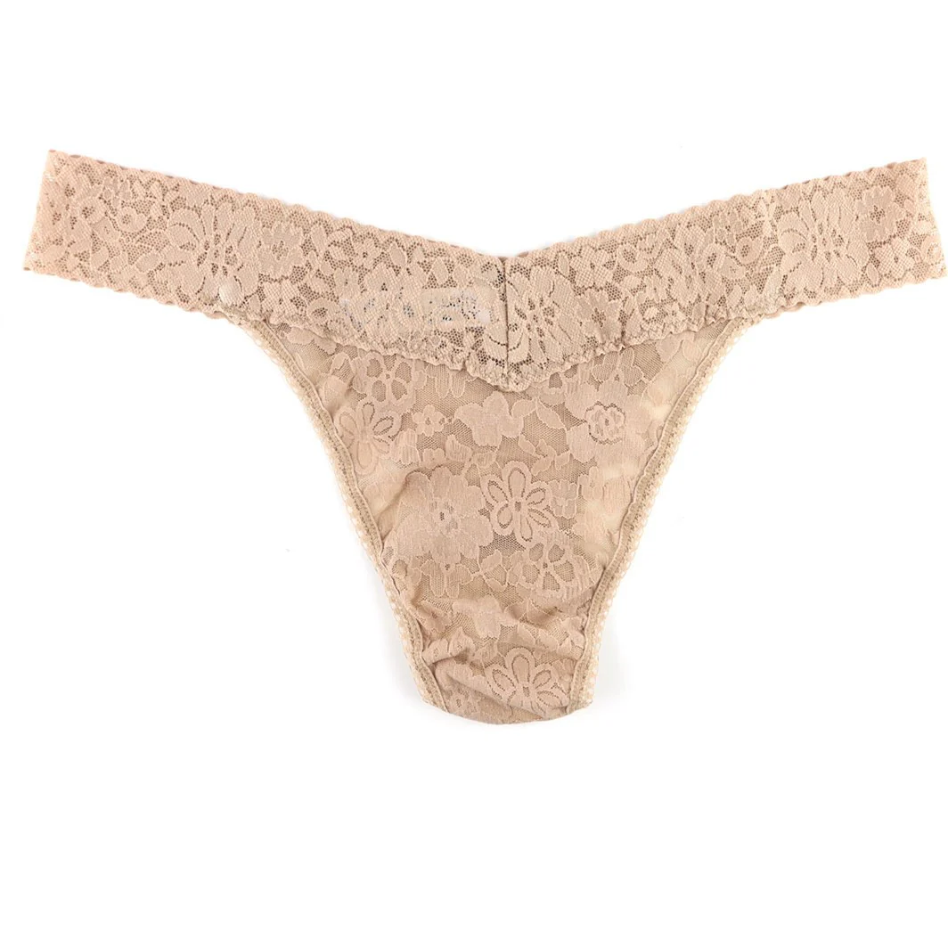 Hanky Panky - Womens Daily Lace Plus Thong - Image 2