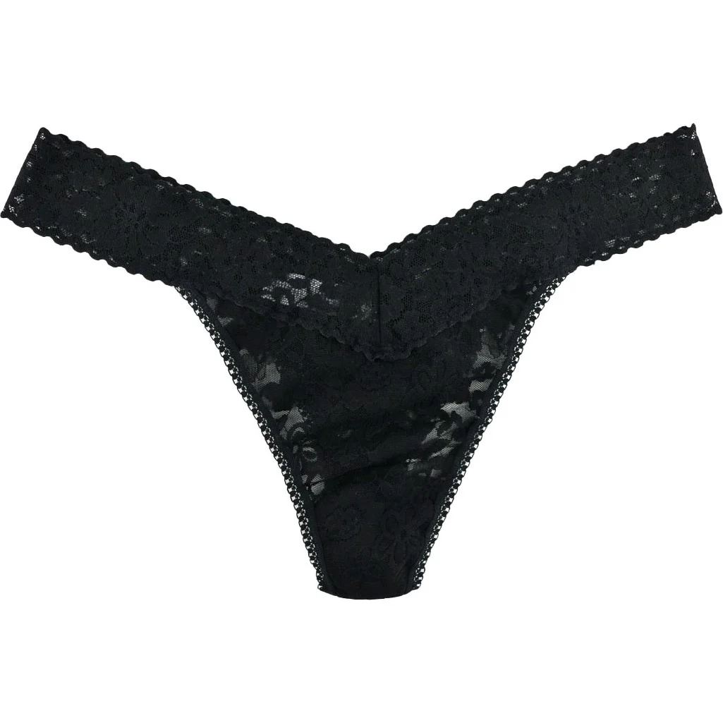 Hanky Panky - Womens Daily Lace Plus Thong - Image 6
