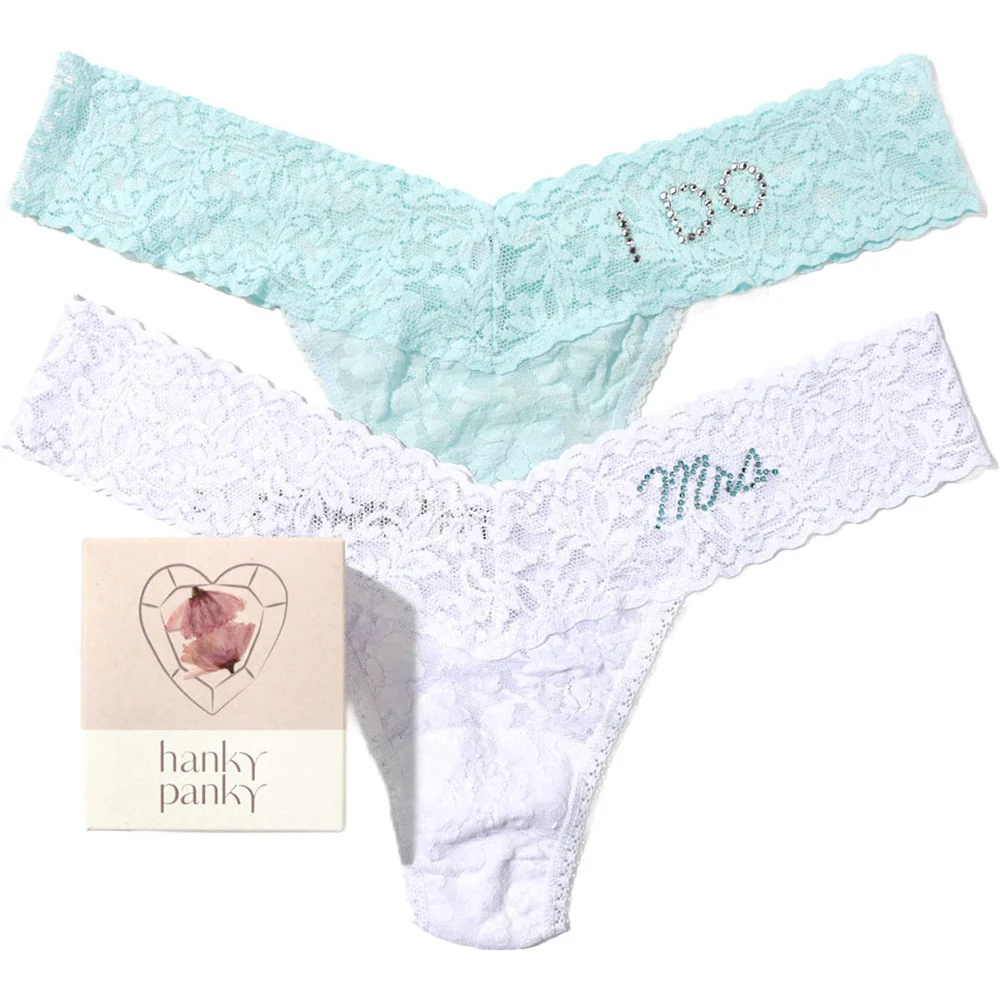 Hanky Panky - Womens I Do & Mrs Low Rise Thong