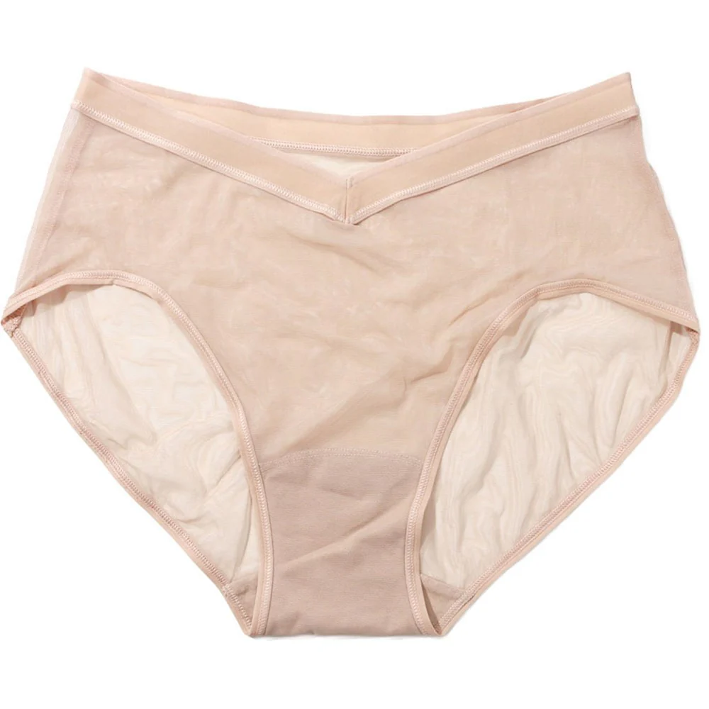 Hanky Panky - Womens Mesh High Cut French Brief Panty - Image 4