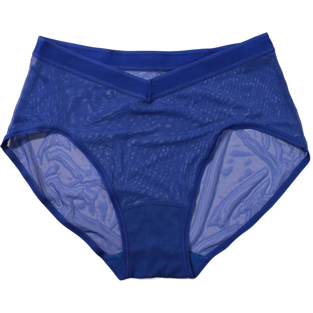 Hanky Panky - Womens Mesh High Cut French Brief Panty - Image 5
