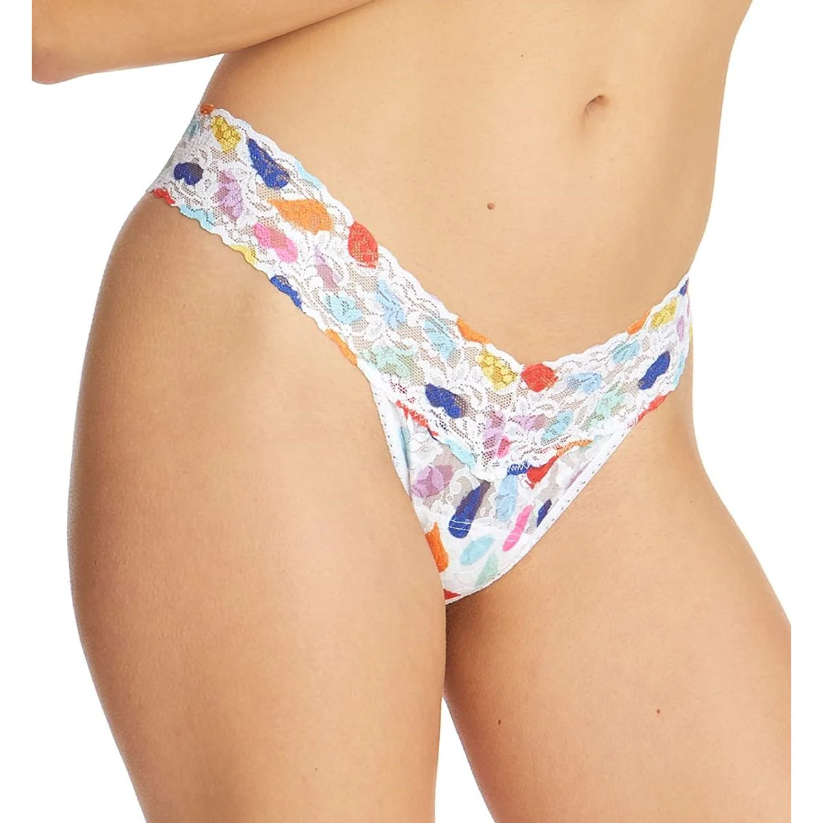 Hanky Panky - Womens Playful Exprsn Lowrsewrap Thong - Image 2