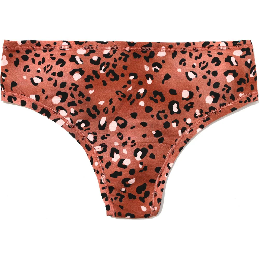 Hanky Panky - Womens Playstretch Prnt Natural Thong - Image 2