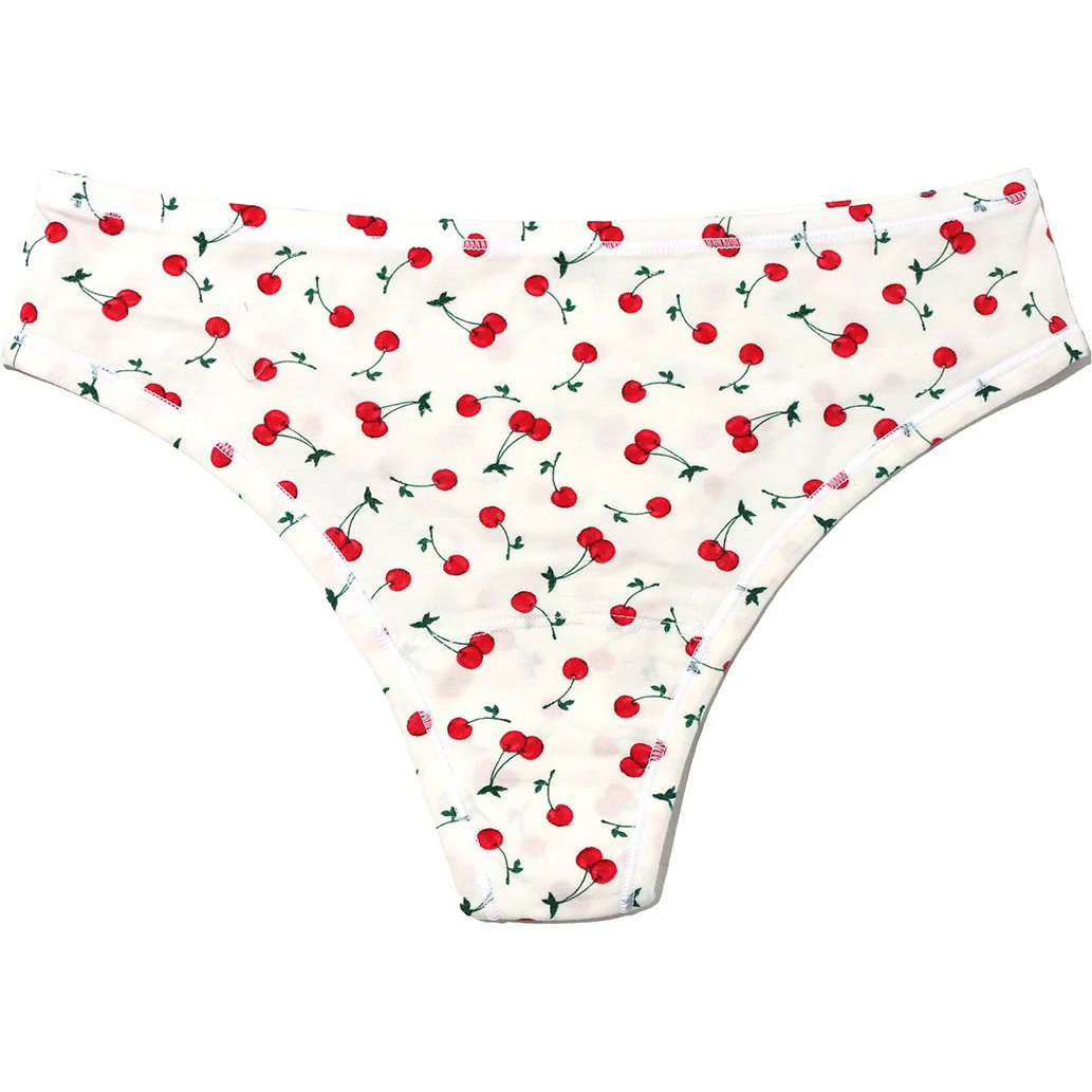 Hanky Panky - Womens Playstretch Prnt Natural Thong - Image 6