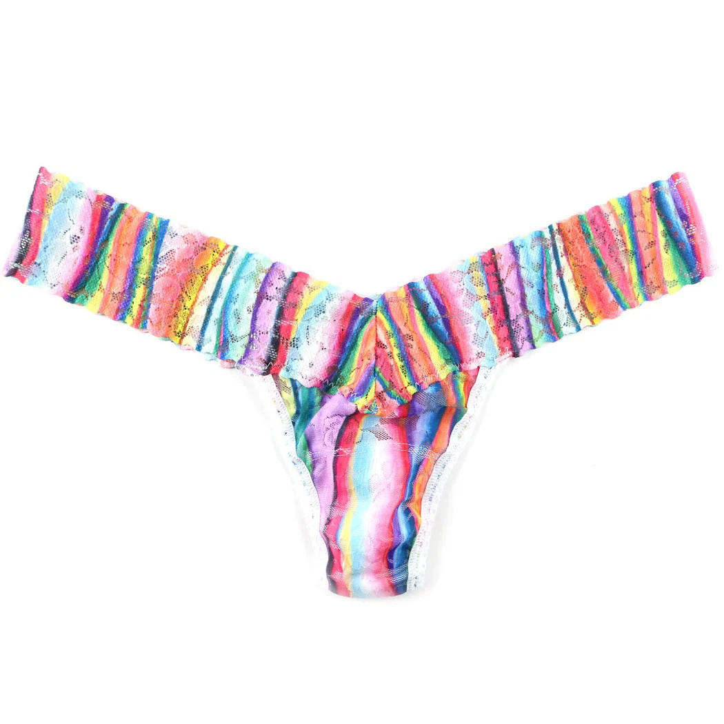 Hanky Panky - Womens Printed Daily Lowrise Thong - Image 12