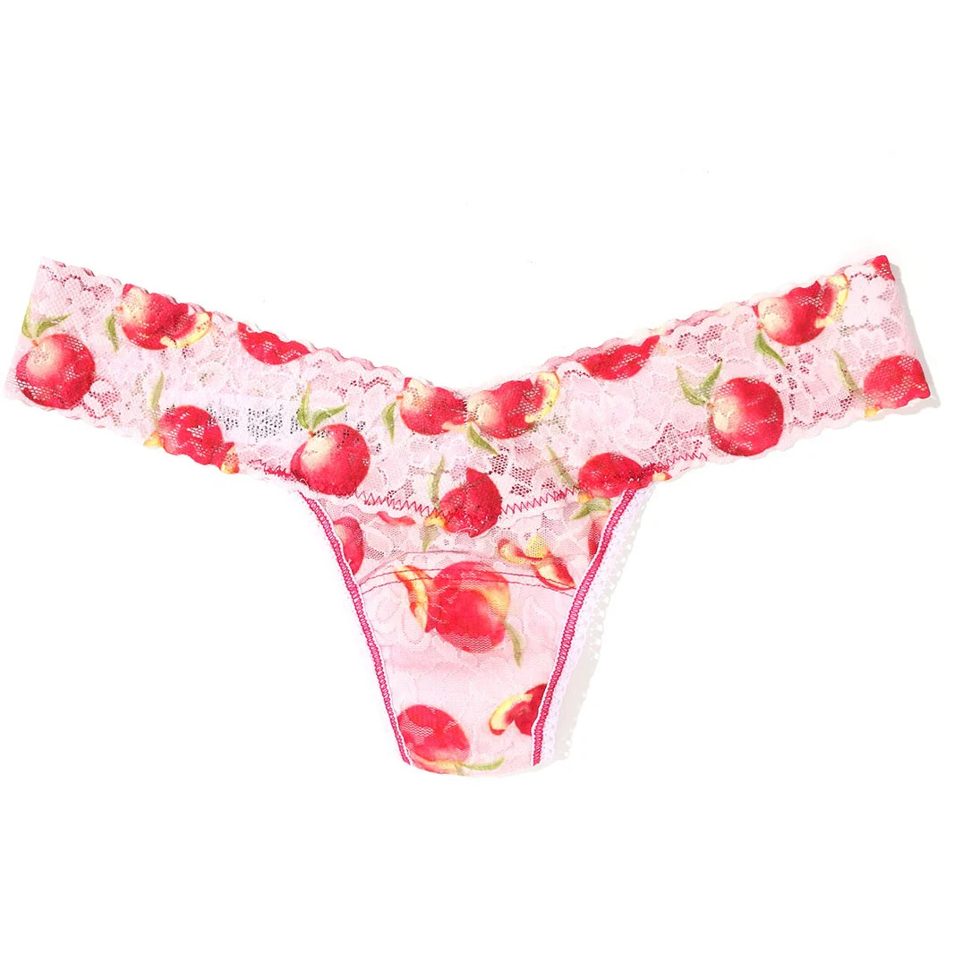 Hanky Panky - Womens Printed Daily Lowrise Thong - Image 3