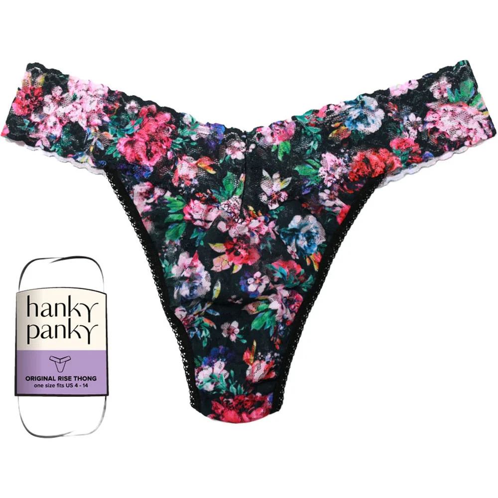 Hanky Panky - Womens Printed Originalwrapped Thong - Image 10