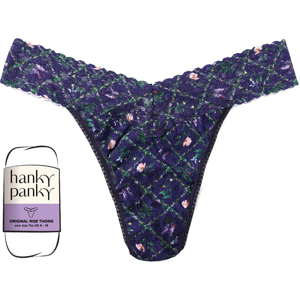 Hanky Panky - Womens Printed Originalwrapped Thong - Image 14