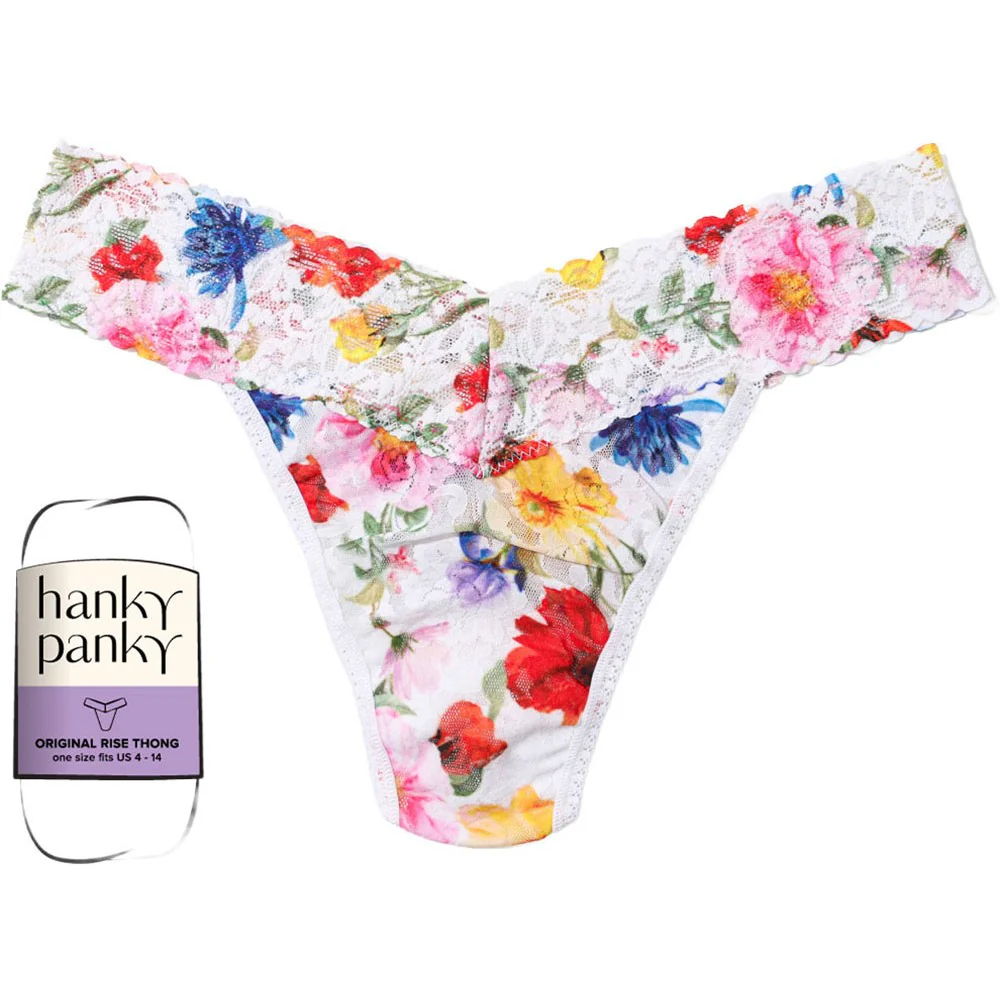 Hanky Panky - Womens Printed Originalwrapped Thong - Image 29