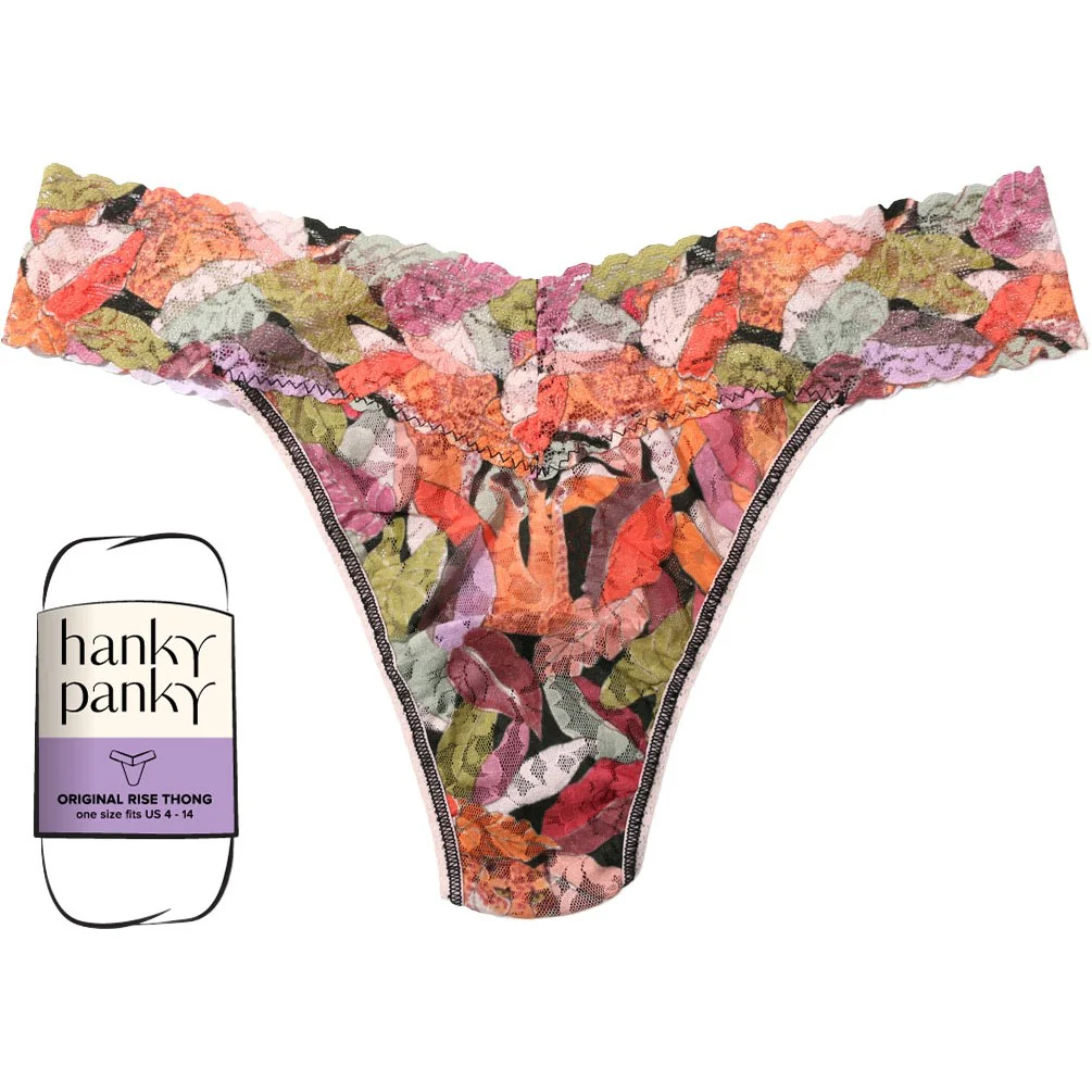 Hanky Panky - Womens Printed Originalwrapped Thong - Image 30