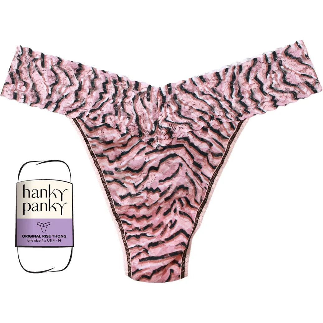 Hanky Panky - Womens Printed Originalwrapped Thong - Image 31