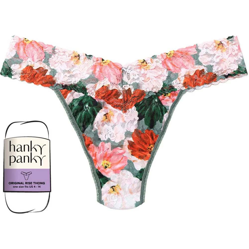 Hanky Panky - Womens Printed Originalwrapped Thong - Image 34