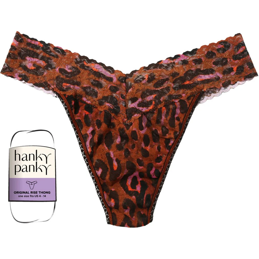 Hanky Panky - Womens Printed Originalwrapped Thong - Image 44