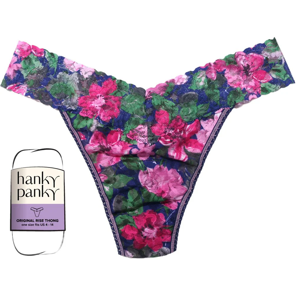 Hanky Panky - Womens Printed Originalwrapped Thong - Image 45