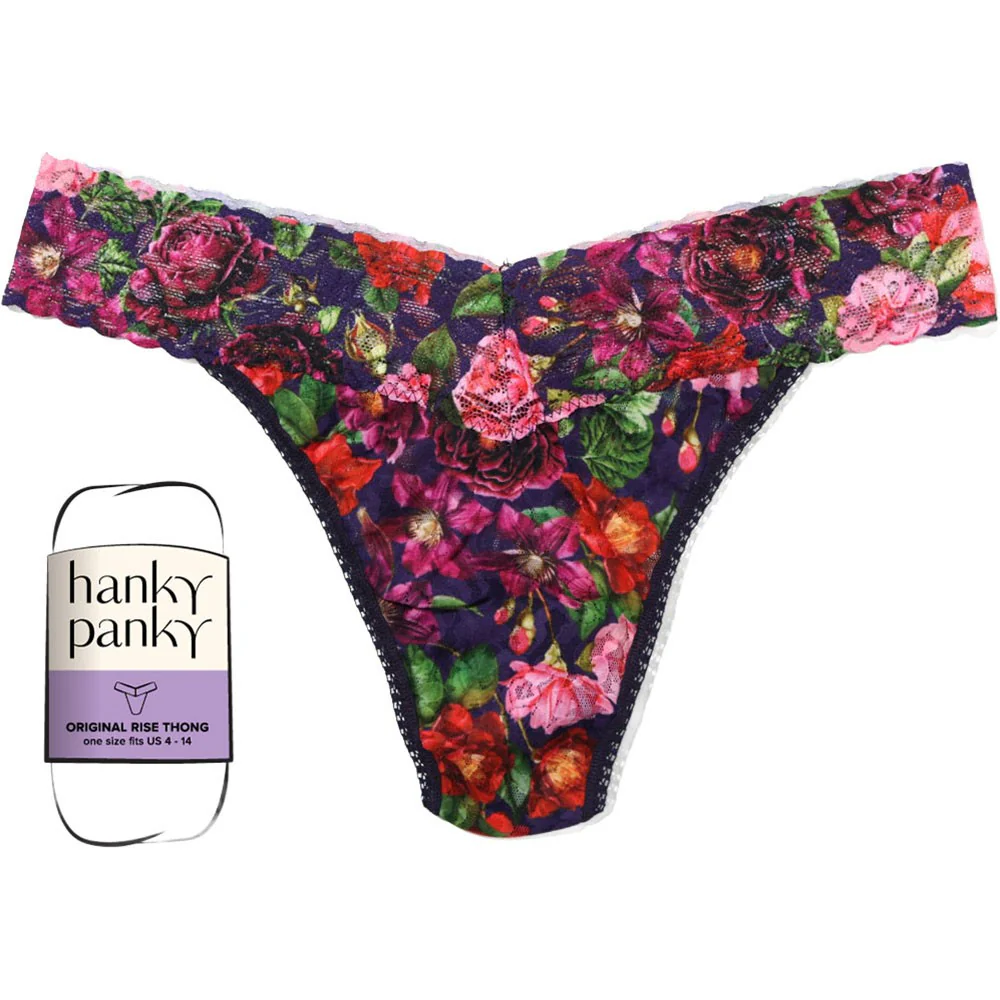 Hanky Panky - Womens Printed Originalwrapped Thong - Image 48