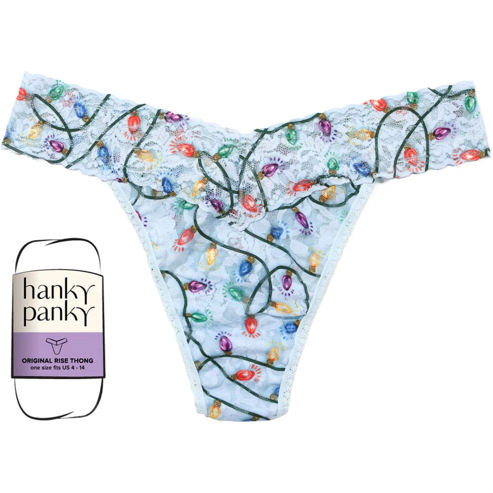 Hanky Panky - Womens Printed Originalwrapped Thong - Image 51