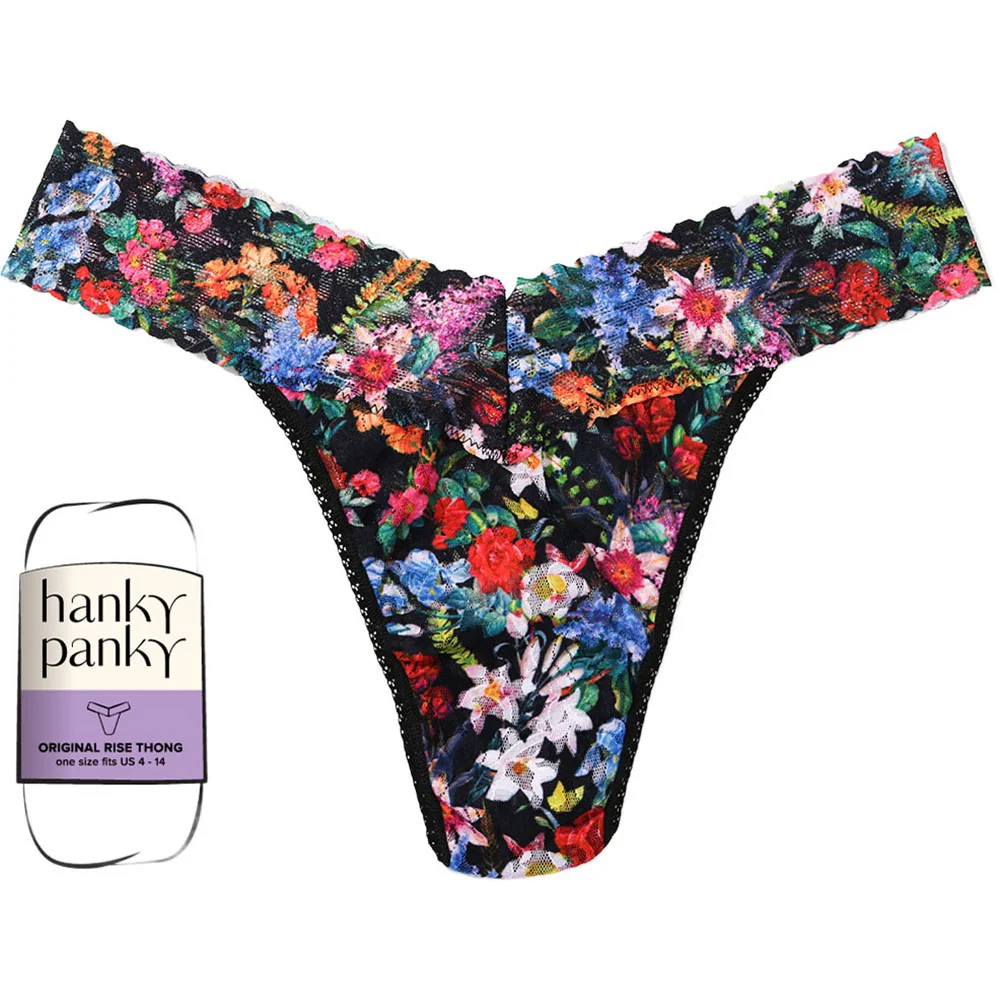 Hanky Panky - Womens Printed Originalwrapped Thong - Image 53