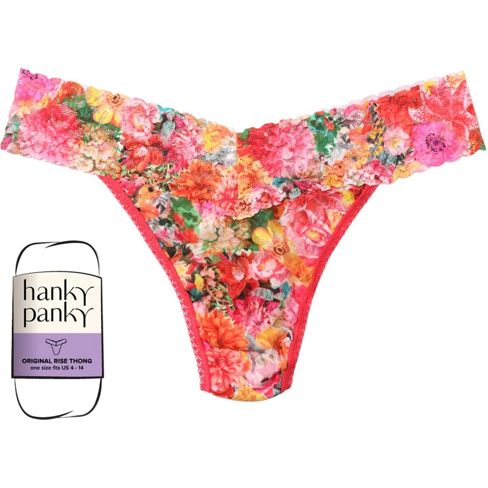 Hanky Panky - Womens Printed Originalwrapped Thong - Image 55