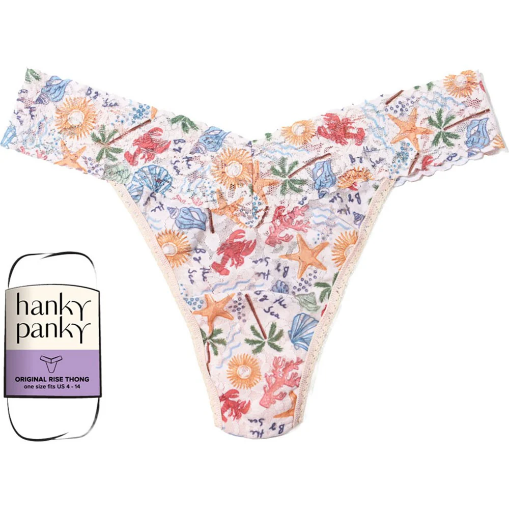 Hanky Panky - Womens Printed Originalwrapped Thong - Image 6