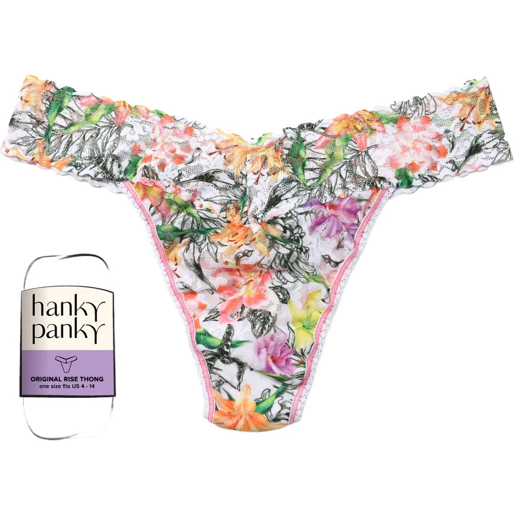 Hanky Panky - Womens Printed Originalwrapped Thong - Image 60