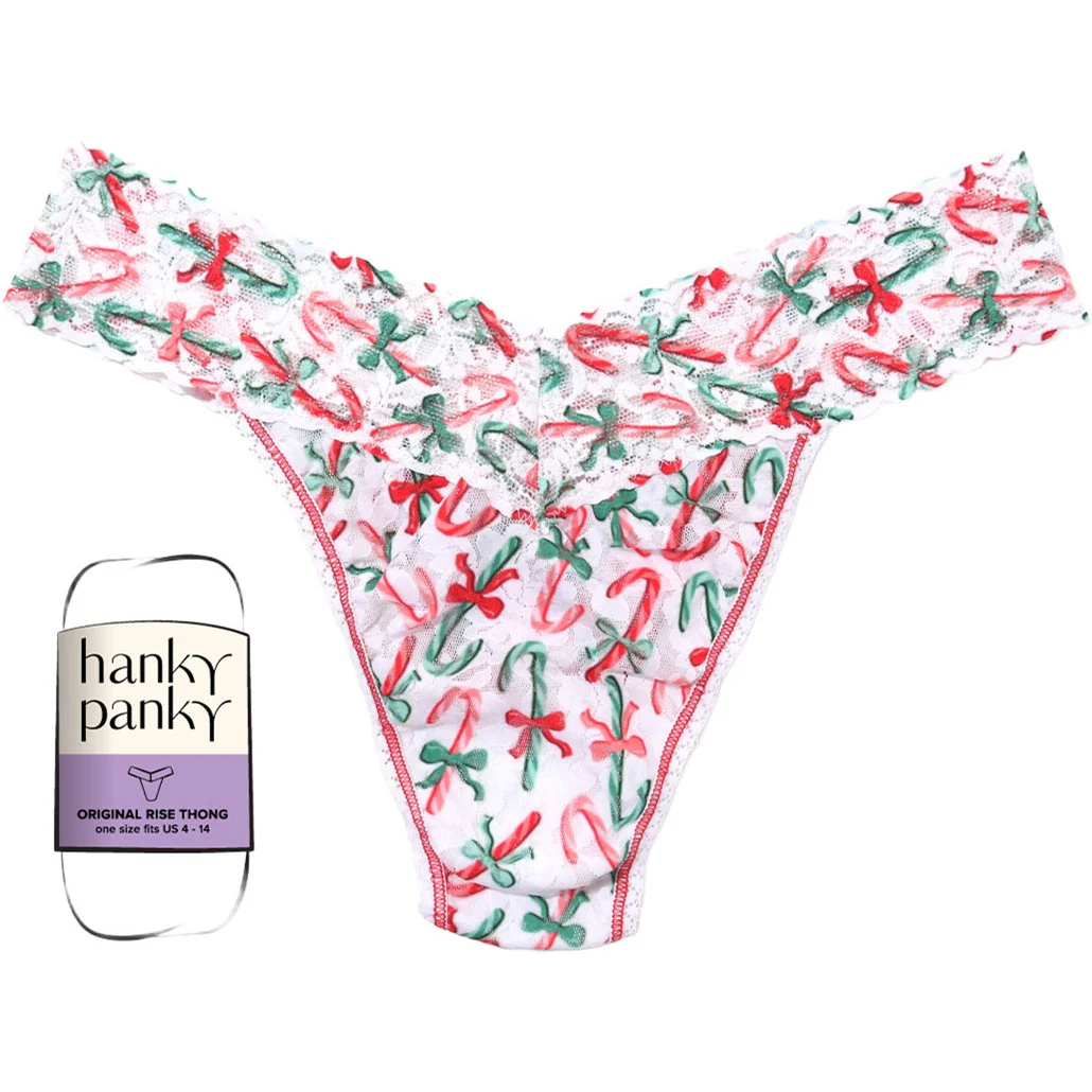 Hanky Panky - Womens Printed Originalwrapped Thong - Image 7