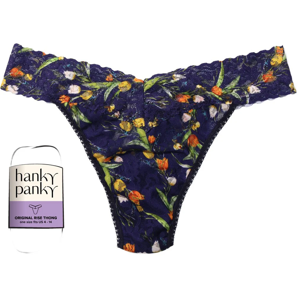 Hanky Panky - Womens Printed Originalwrapped Thong - Image 8