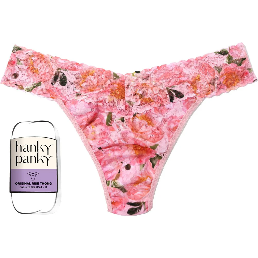 Hanky Panky - Womens Printed Originalwrapped Thong - Image 9