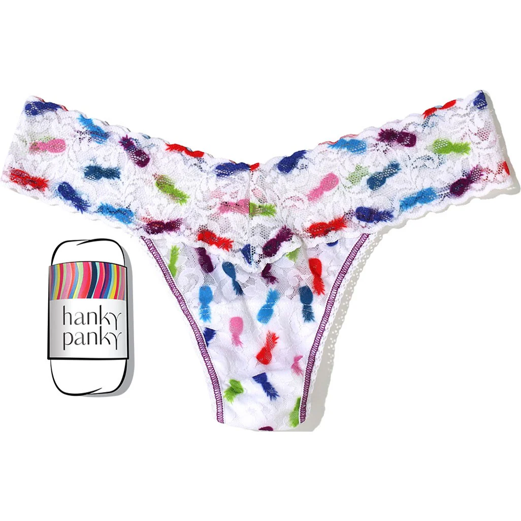 Hanky Panky - Womens Printed Petitewrapped Thong - Image 4