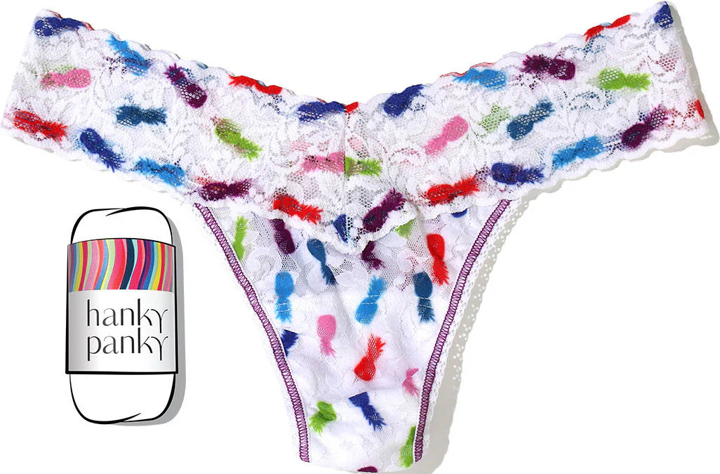 Hanky Panky - Womens Printed Petitewrapped Thong - Image 9