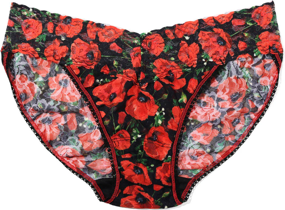 Hanky Panky - Womens Printed V-Kini Panty - Image 8