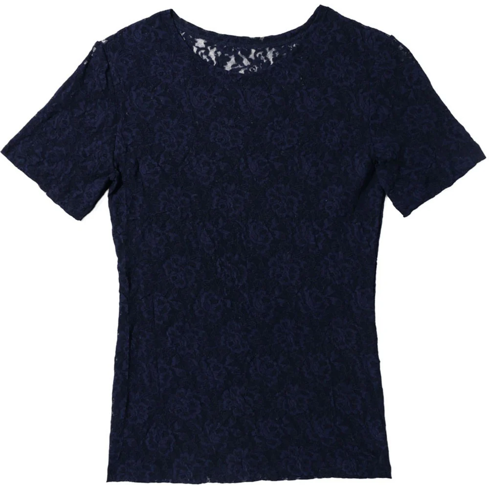 Hanky Panky - Womens Signature Lace Short Sleeve Top - Image 4