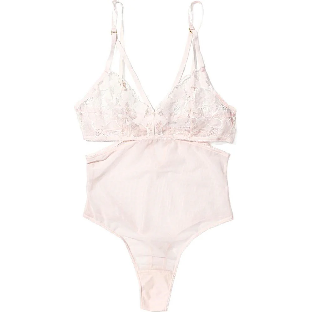 Hanky Panky - Womens Silo Floral Cut-Out Bodysuit